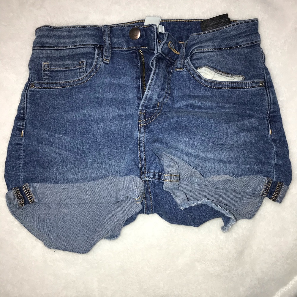 Denim Shorts, regular rise